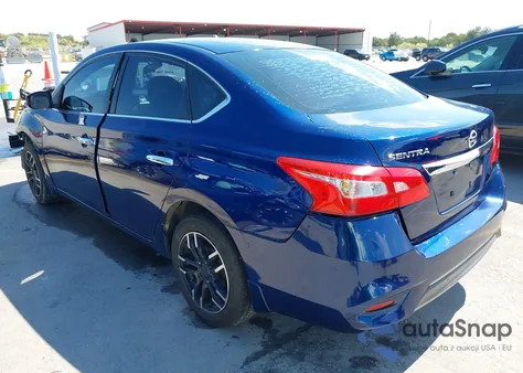 2016 Nissan Sentra S из США, поврежденный, VIN 3N1AB7AP6GY246234